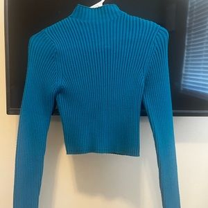 zara mock turtle neck